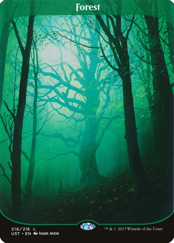 Forest (216) [Unstable] MTG Single Magic: The Gathering | Red Claw Gaming
