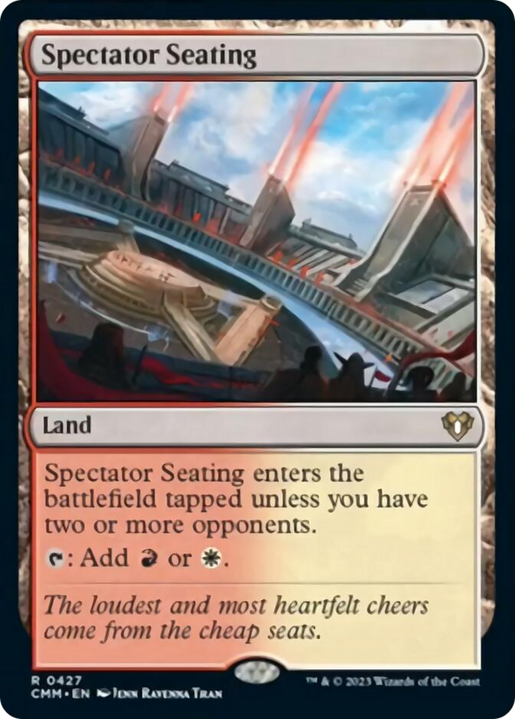 Spectator Seating [Commander Masters] MTG Single Magic: The Gathering | Red Claw Gaming