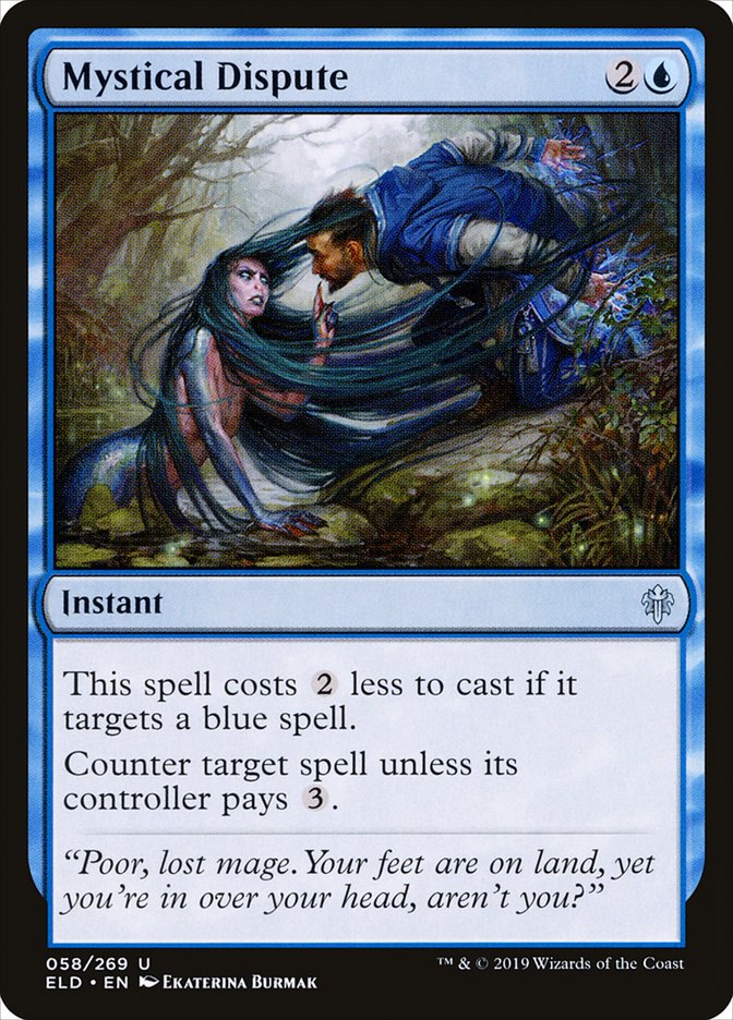 Mystical Dispute [Throne of Eldraine] MTG Single Magic: The Gathering | Red Claw Gaming