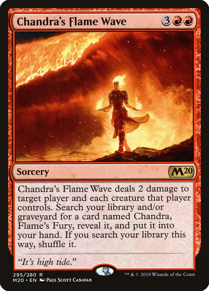 Chandra's Flame Wave [Core Set 2020] MTG Single Magic: The Gathering | Red Claw Gaming