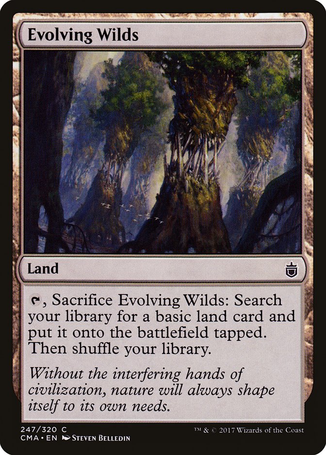 Evolving Wilds [Commander Anthology] MTG Single Magic: The Gathering | Red Claw Gaming