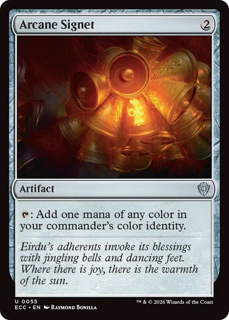 Arcane Signet (0055) [Lorwyn Eclipsed Commander] MTG Single Magic: The Gathering | Red Claw Gaming