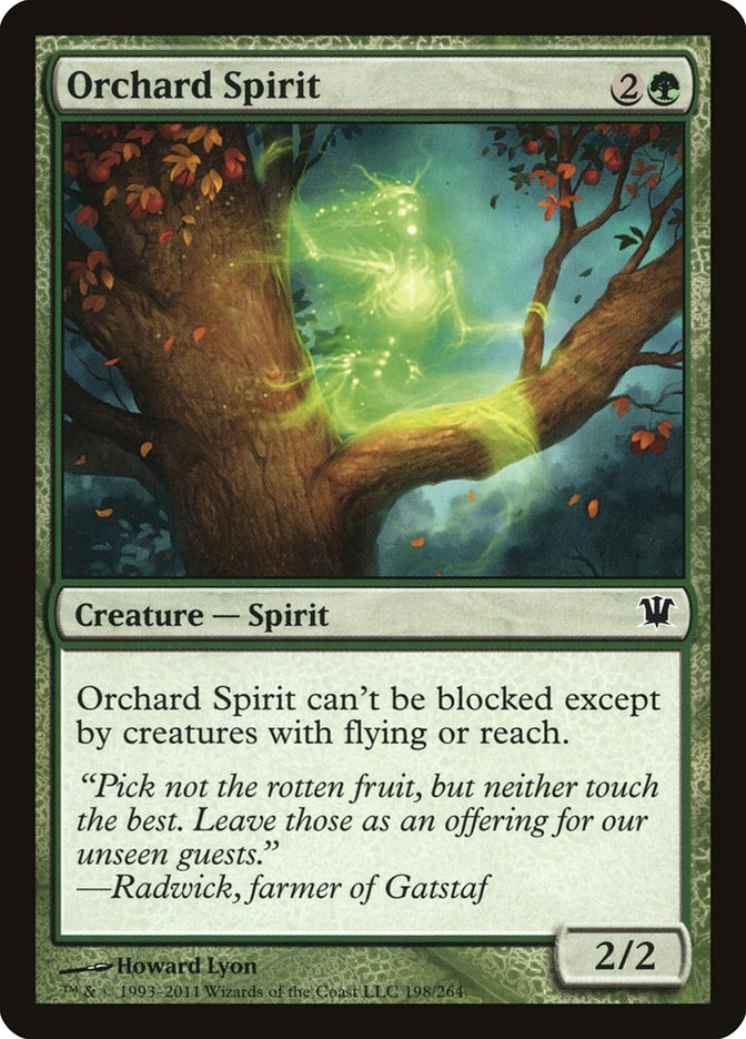 Orchard Spirit [Innistrad] MTG Single Magic: The Gathering | Red Claw Gaming