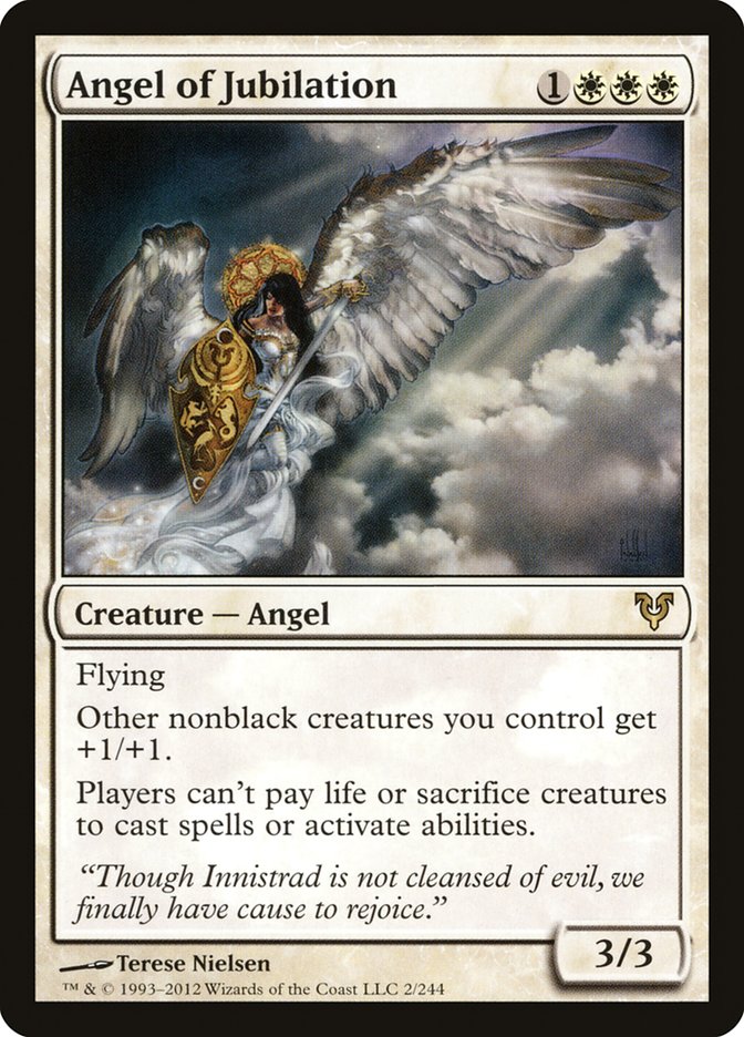 Angel of Jubilation [Avacyn Restored] MTG Single Magic: The Gathering | Red Claw Gaming