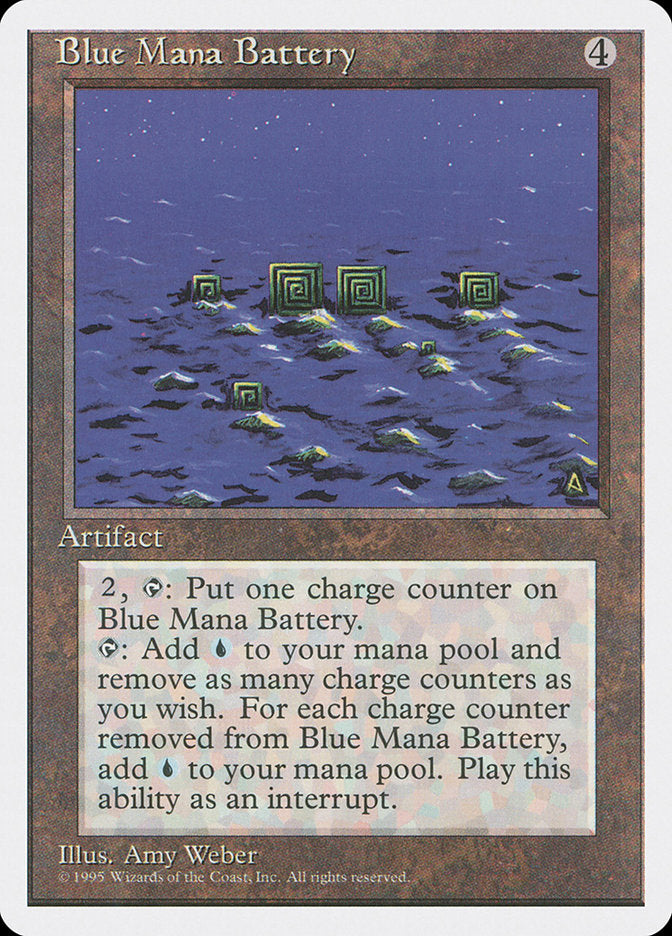 Blue Mana Battery [Fourth Edition] MTG Single Magic: The Gathering | Red Claw Gaming
