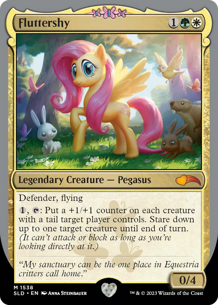 Fluttershy [Secret Lair Drop Series] MTG Single Magic: The Gathering | Red Claw Gaming