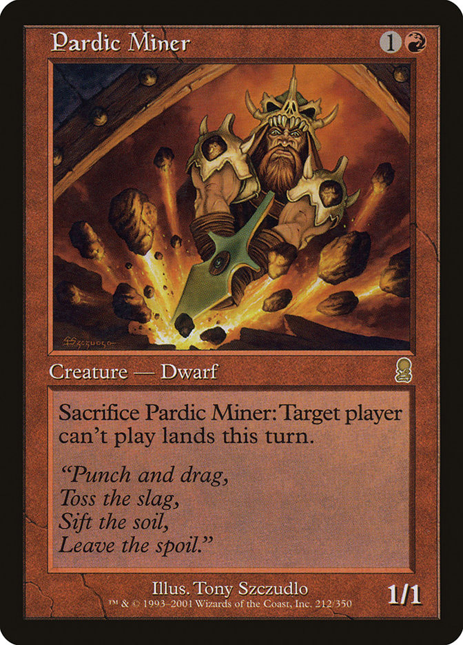 Pardic Miner [Odyssey] MTG Single Magic: The Gathering | Red Claw Gaming
