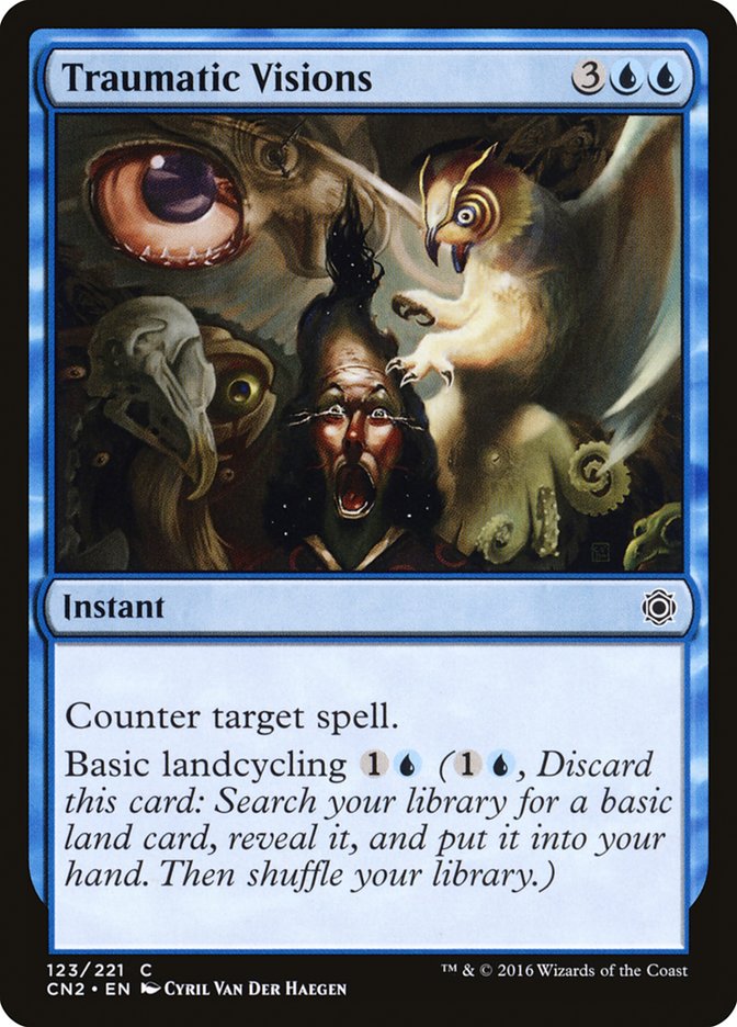 Traumatic Visions [Conspiracy: Take the Crown] MTG Single Magic: The Gathering | Red Claw Gaming
