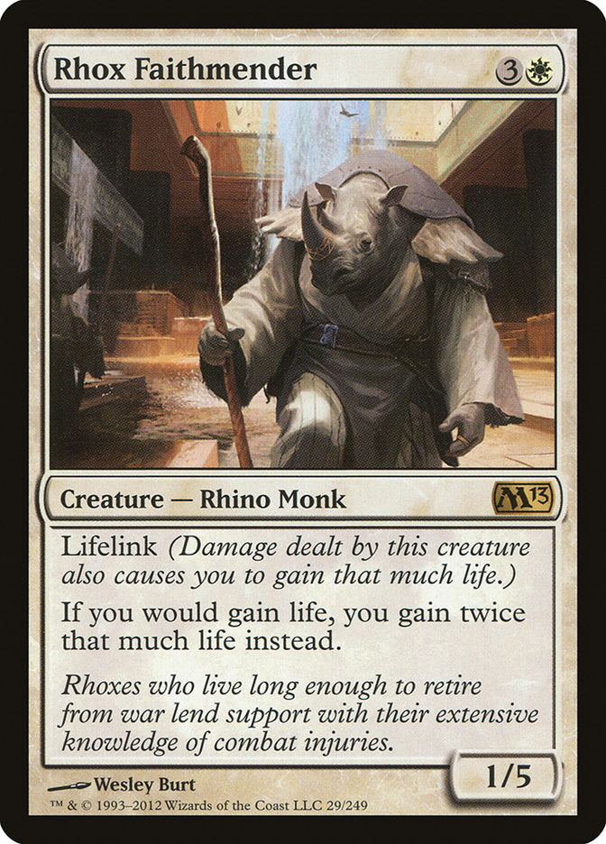 Rhox Faithmender [Magic 2013] MTG Single Magic: The Gathering | Red Claw Gaming