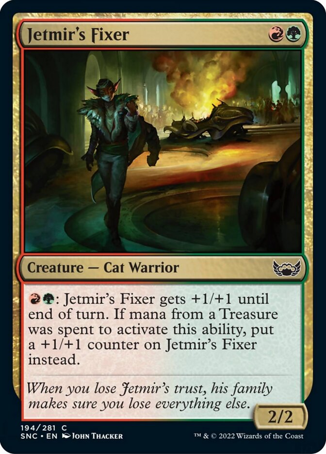 Jetmir's Fixer [Streets of New Capenna] MTG Single Magic: The Gathering | Red Claw Gaming