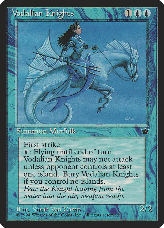 Vodalian Knights [Fallen Empires] MTG Single Magic: The Gathering | Red Claw Gaming