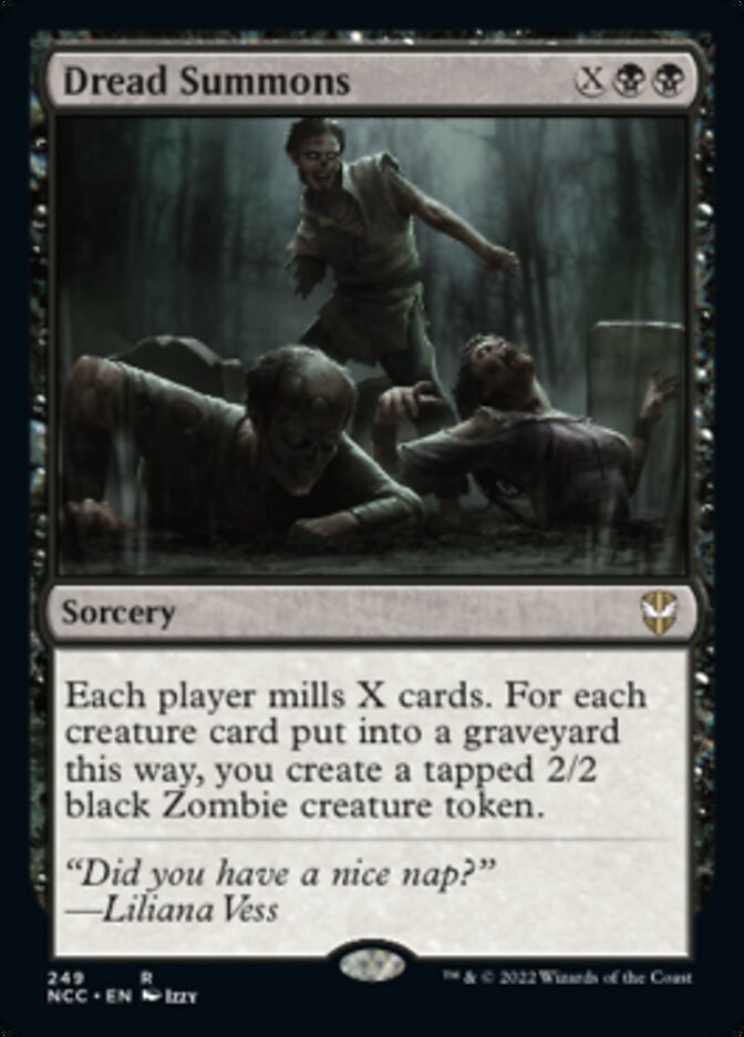 Dread Summons [Streets of New Capenna Commander] MTG Single Magic: The Gathering | Red Claw Gaming