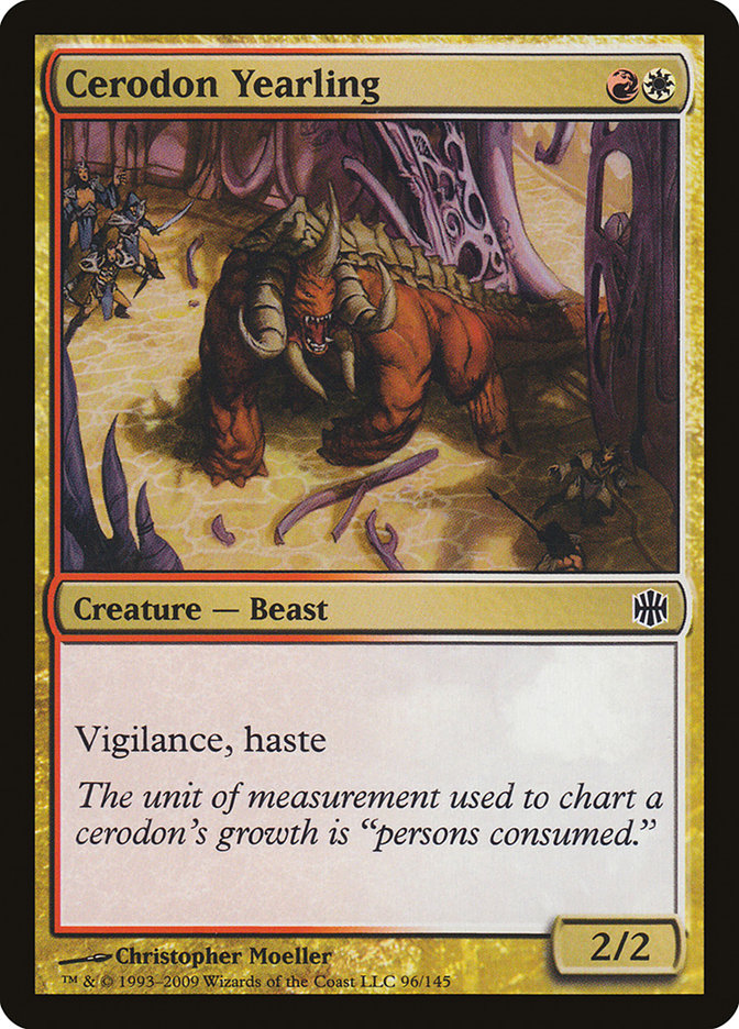 Cerodon Yearling [Alara Reborn] MTG Single Magic: The Gathering | Red Claw Gaming