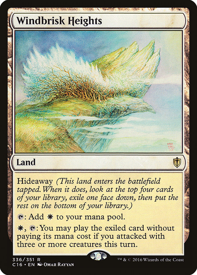 Windbrisk Heights [Commander 2016] MTG Single Magic: The Gathering | Red Claw Gaming