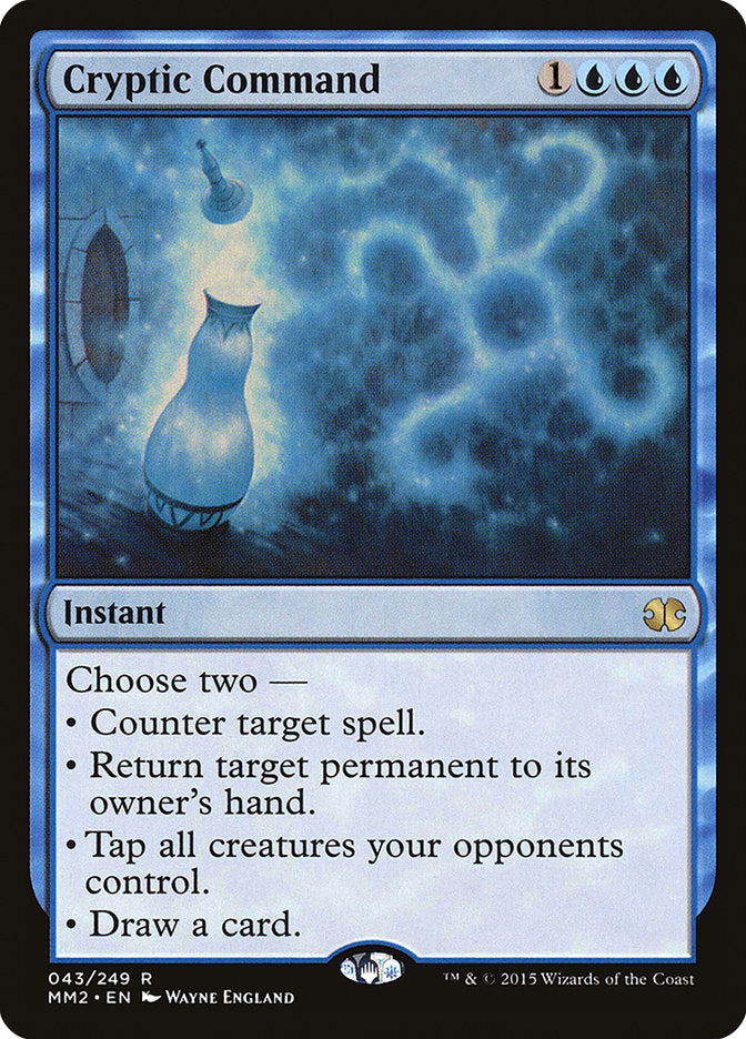 Cryptic Command [Modern Masters 2015] MTG Single Magic: The Gathering | Red Claw Gaming