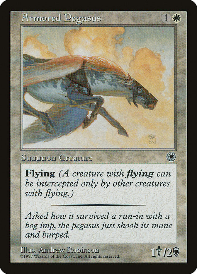 Armored Pegasus [Portal Demo Game] MTG Single Magic: The Gathering | Red Claw Gaming