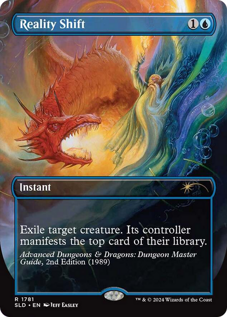 Reality Shift (Rainbow Foil) [Secret Lair Drop Series] MTG Single Magic: The Gathering | Red Claw Gaming