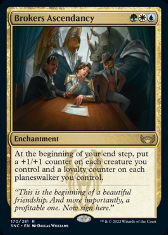 Brokers Ascendancy [Streets of New Capenna] MTG Single Magic: The Gathering | Red Claw Gaming