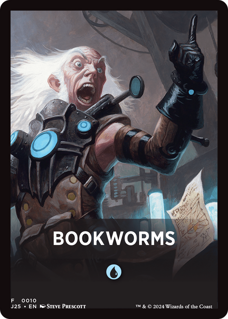 Bookworms Theme Card [Foundations Jumpstart Front Cards] MTG Single Magic: The Gathering | Red Claw Gaming