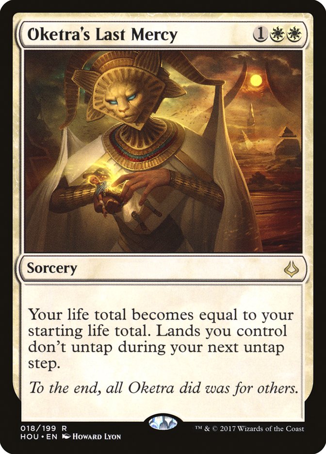 Oketra's Last Mercy [Hour of Devastation] MTG Single Magic: The Gathering | Red Claw Gaming