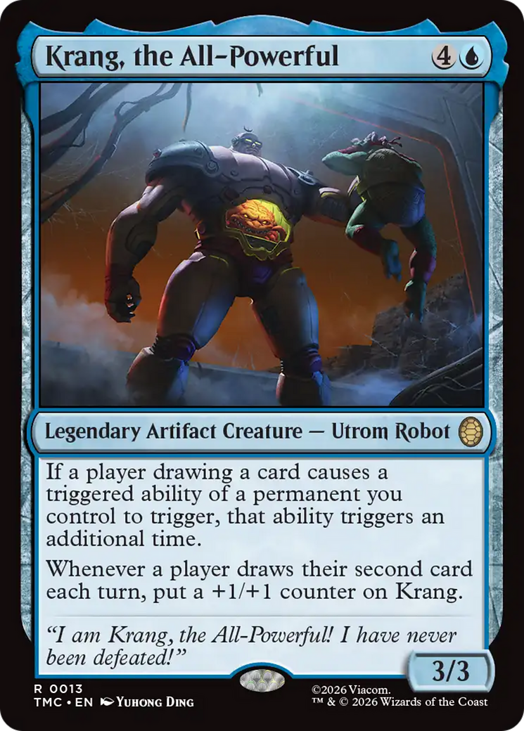 Krang, the All-Powerful [Teenage Mutant Ninja Turtles Commander] MTG Single Magic: The Gathering | Red Claw Gaming