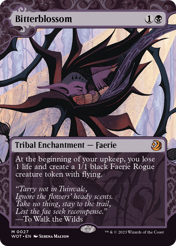 Bitterblossom [Wilds of Eldraine: Enchanting Tales] MTG Single Magic: The Gathering | Red Claw Gaming