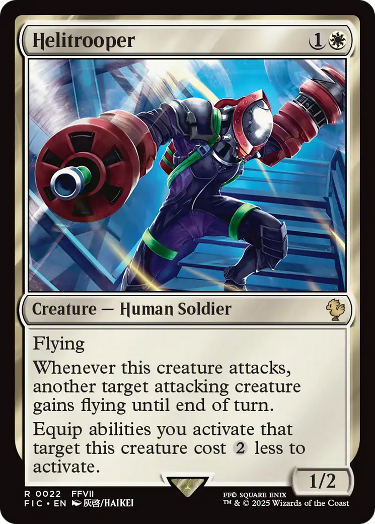 Helitrooper [FINAL FANTASY Commander] MTG Single Magic: The Gathering | Red Claw Gaming