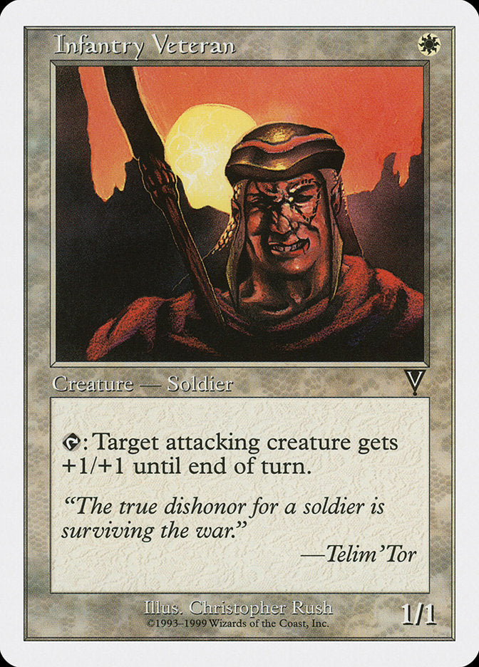 Infantry Veteran [Battle Royale] MTG Single Magic: The Gathering | Red Claw Gaming