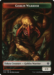Drake // Goblin Warrior Double-Sided Token [Commander 2020 Tokens] MTG Single Magic: The Gathering | Red Claw Gaming