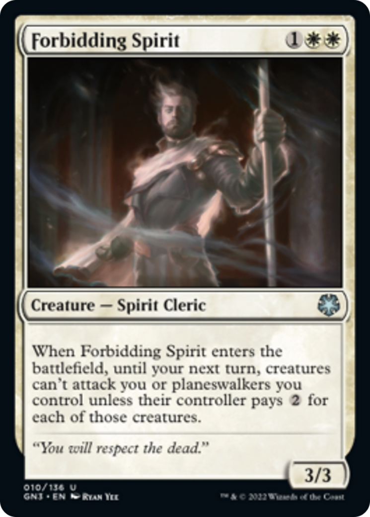 Forbidding Spirit [Game Night: Free-for-All] MTG Single Magic: The Gathering | Red Claw Gaming
