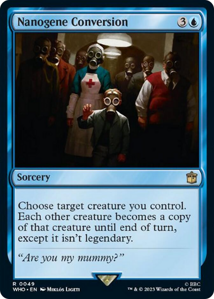Nanogene Conversion [Doctor Who] MTG Single Magic: The Gathering | Red Claw Gaming