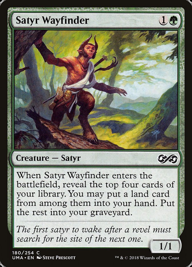 Satyr Wayfinder [Ultimate Masters] MTG Single Magic: The Gathering | Red Claw Gaming