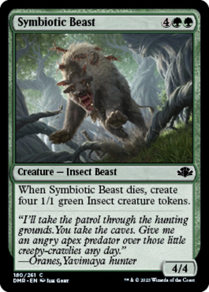 Symbiotic Beast [Dominaria Remastered] MTG Single Magic: The Gathering | Red Claw Gaming