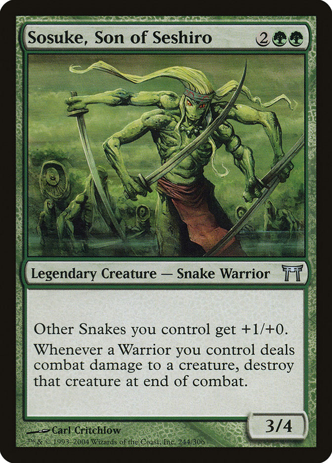 Sosuke, Son of Seshiro [Champions of Kamigawa] MTG Single Magic: The Gathering | Red Claw Gaming