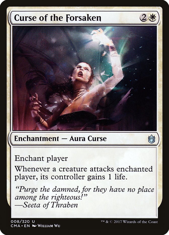 Curse of the Forsaken [Commander Anthology] MTG Single Magic: The Gathering | Red Claw Gaming
