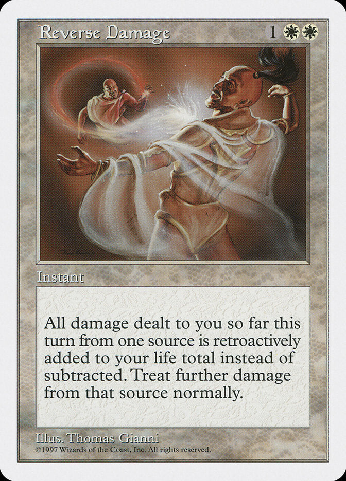 Reverse Damage [Fifth Edition] MTG Single Magic: The Gathering | Red Claw Gaming