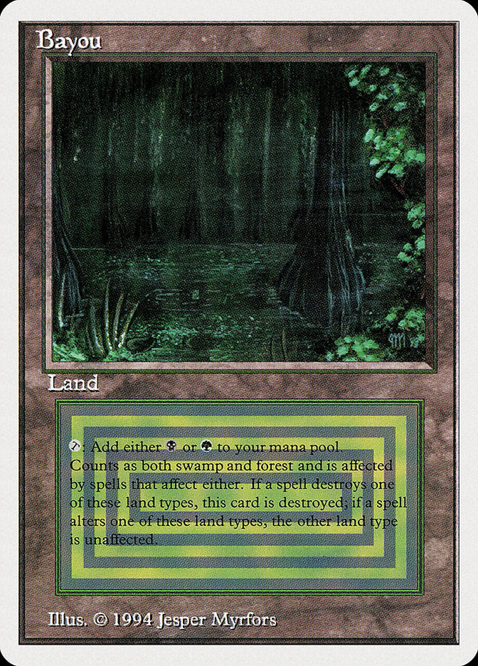 Bayou [Summer Magic / Edgar] MTG Single Magic: The Gathering | Red Claw Gaming