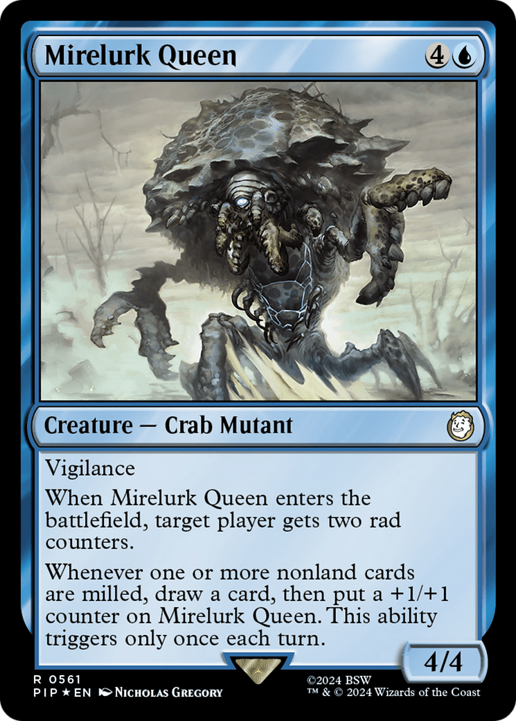 Mirelurk Queen (Surge Foil) [Fallout] MTG Single Magic: The Gathering    | Red Claw Gaming