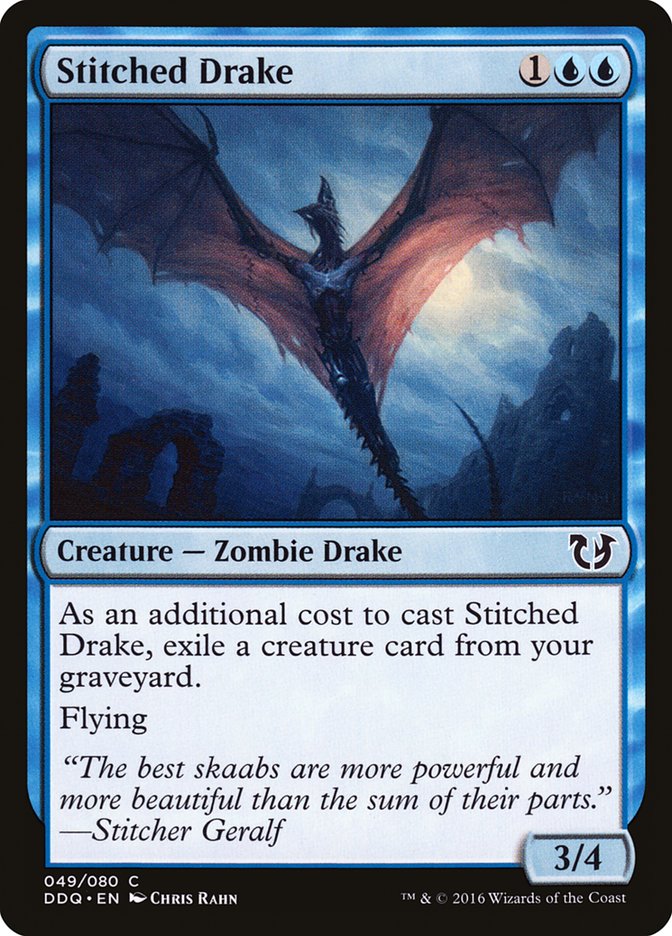Stitched Drake [Duel Decks: Blessed vs. Cursed] MTG Single Magic: The Gathering | Red Claw Gaming