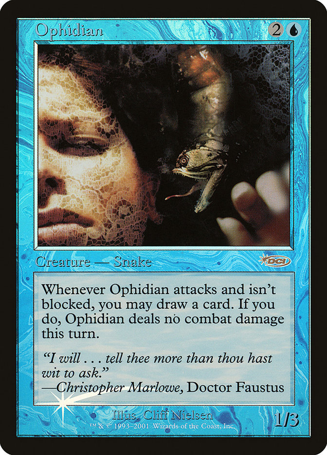 Ophidian [Friday Night Magic 2001] MTG Single Magic: The Gathering | Red Claw Gaming
