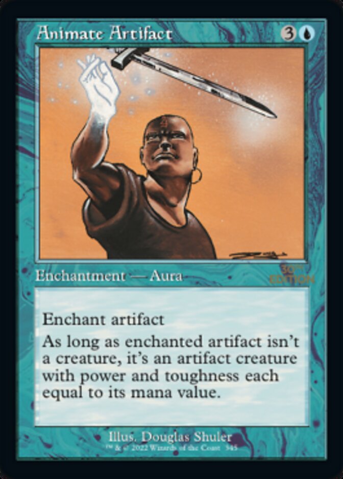 Animate Artifact (Retro) [30th Anniversary Edition] MTG Single Magic: The Gathering | Red Claw Gaming