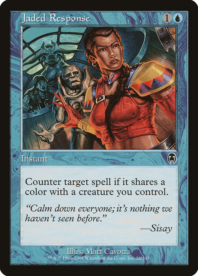 Jaded Response [Apocalypse] MTG Single Magic: The Gathering | Red Claw Gaming