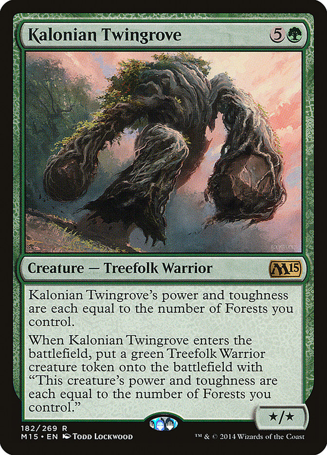 Kalonian Twingrove [Magic 2015] MTG Single Magic: The Gathering | Red Claw Gaming