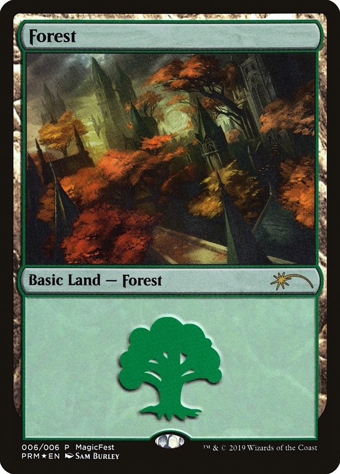 Forest (2019) [MagicFest 2019] MTG Single Magic: The Gathering | Red Claw Gaming
