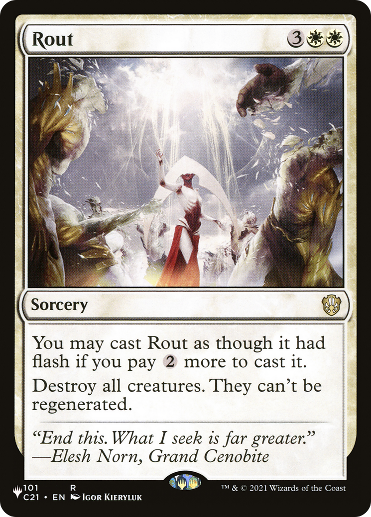 Rout (C21) [The List] MTG Single Magic: The Gathering | Red Claw Gaming