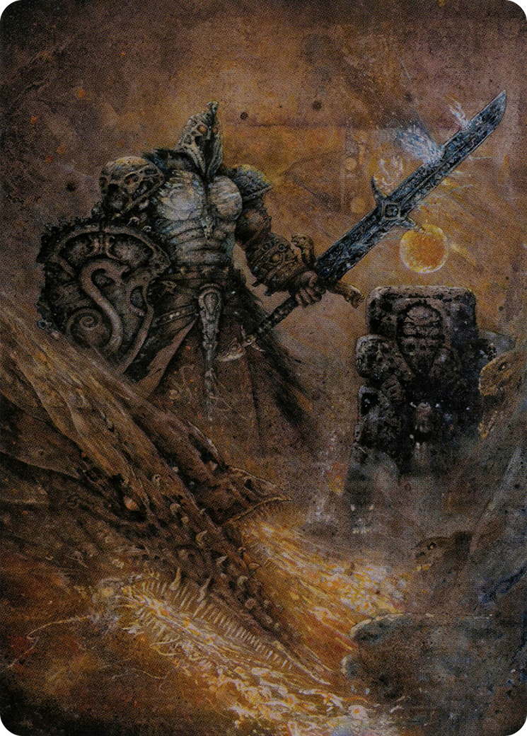 Dakkon, Shadow Slayer Art Card (48) [Modern Horizons 2 Art Series] MTG Single Magic: The Gathering | Red Claw Gaming