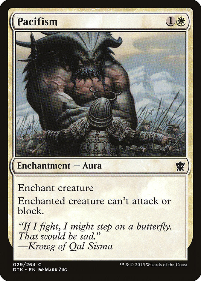 Pacifism [Dragons of Tarkir] MTG Single Magic: The Gathering | Red Claw Gaming