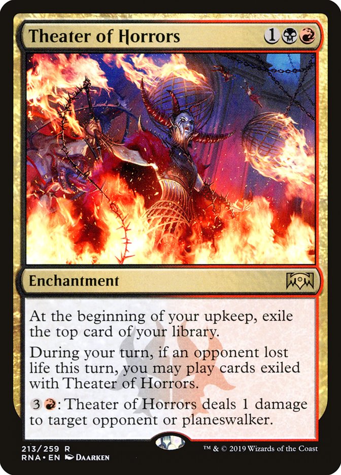 Theater of Horrors [Ravnica Allegiance] MTG Single Magic: The Gathering | Red Claw Gaming