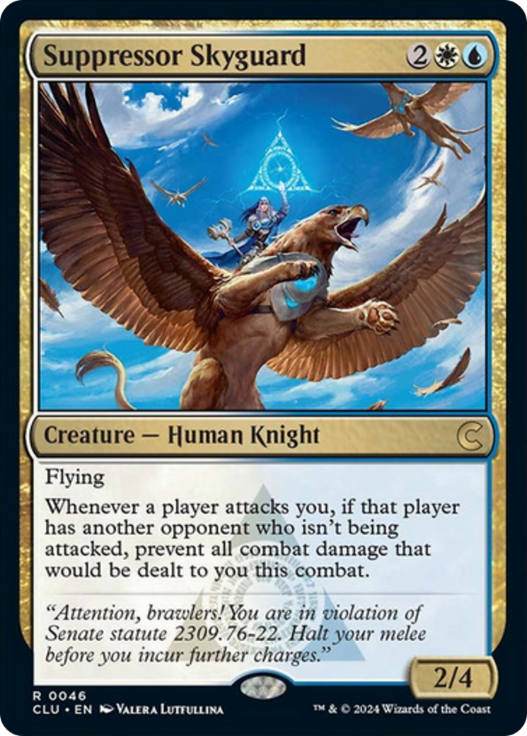 Suppressor Skyguard [Ravnica: Clue Edition] MTG Single Magic: The Gathering | Red Claw Gaming