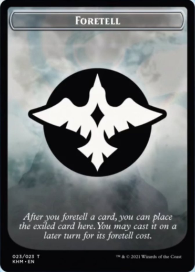 Foretell [Kaldheim Tokens] MTG Single Magic: The Gathering | Red Claw Gaming